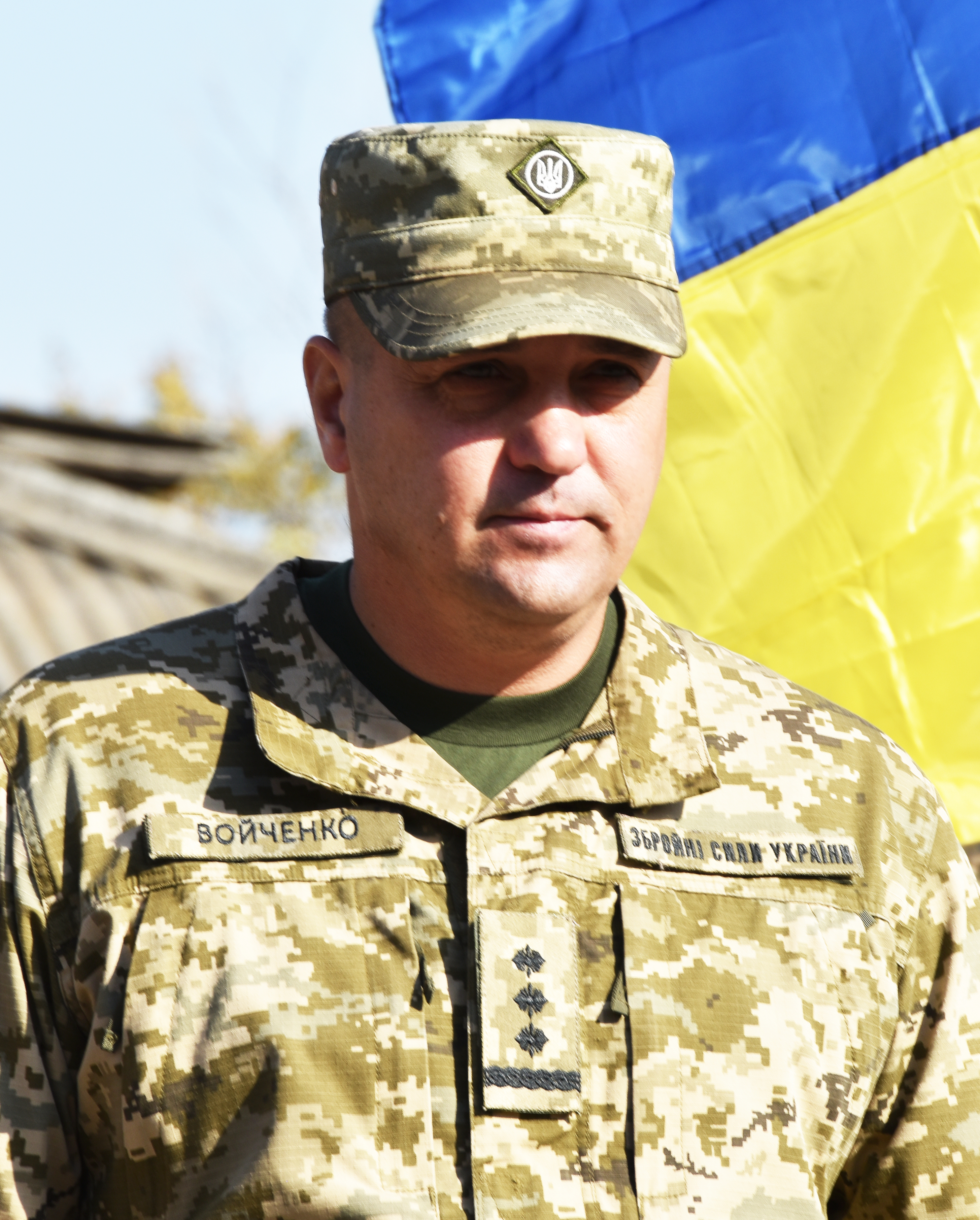 Командир 14 окремої механізованої бригади імені князя Романа Великого полковник Сергій ВОЙЧЕНКО